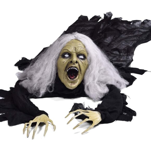 Halloween Graveyard Garden Zombie Groundbreaker Haunted House Props Decor - Picture 6 of 7